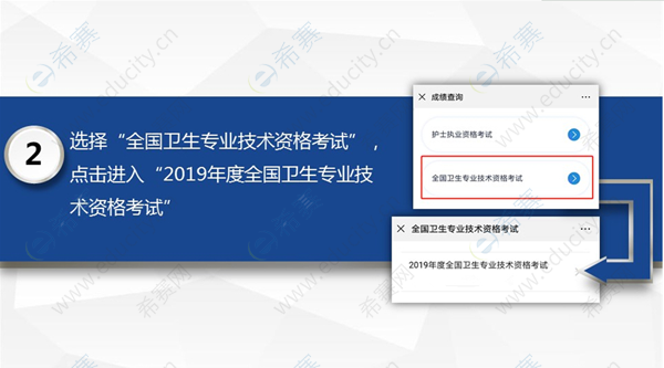 2019年卫生专业技术资格考试成绩查询说明六.png