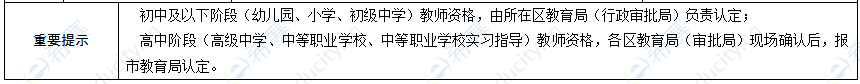 2019年秋季武汉教师资格认定公告发布网址