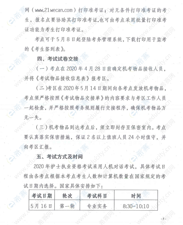 重庆2020年护士执业资格考试网上报名通知5.png