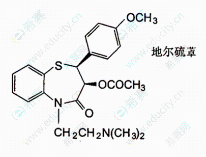 盐酸地尔硫卓结构图片