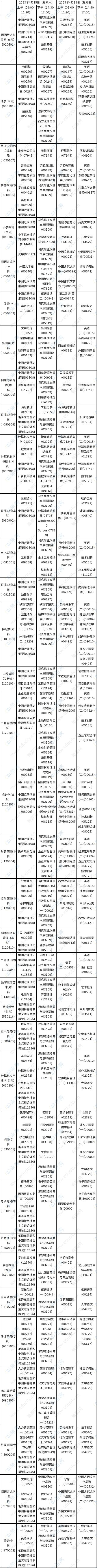 黑龙江省2023年4月高等教育自学考试开考计划