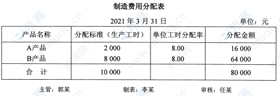 2022年10月自考00041基礎(chǔ)會計學(xué)真題試卷