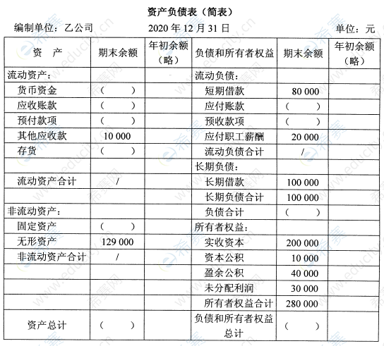 2022年10月自考00041基礎(chǔ)會計學(xué)真題試卷