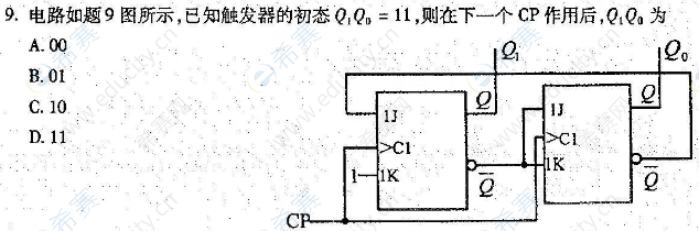 2022年4月自考02234電子技術(shù)基礎(chǔ)(一)真題試卷