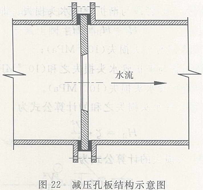 减压孔板安装图图片