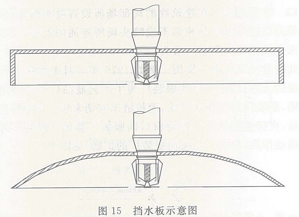 挡水板示意图
