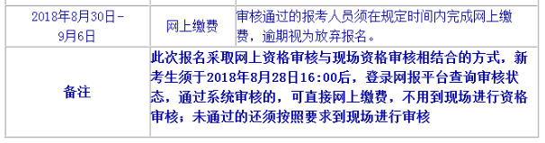 2019年北京造价工程师考试缴费时间